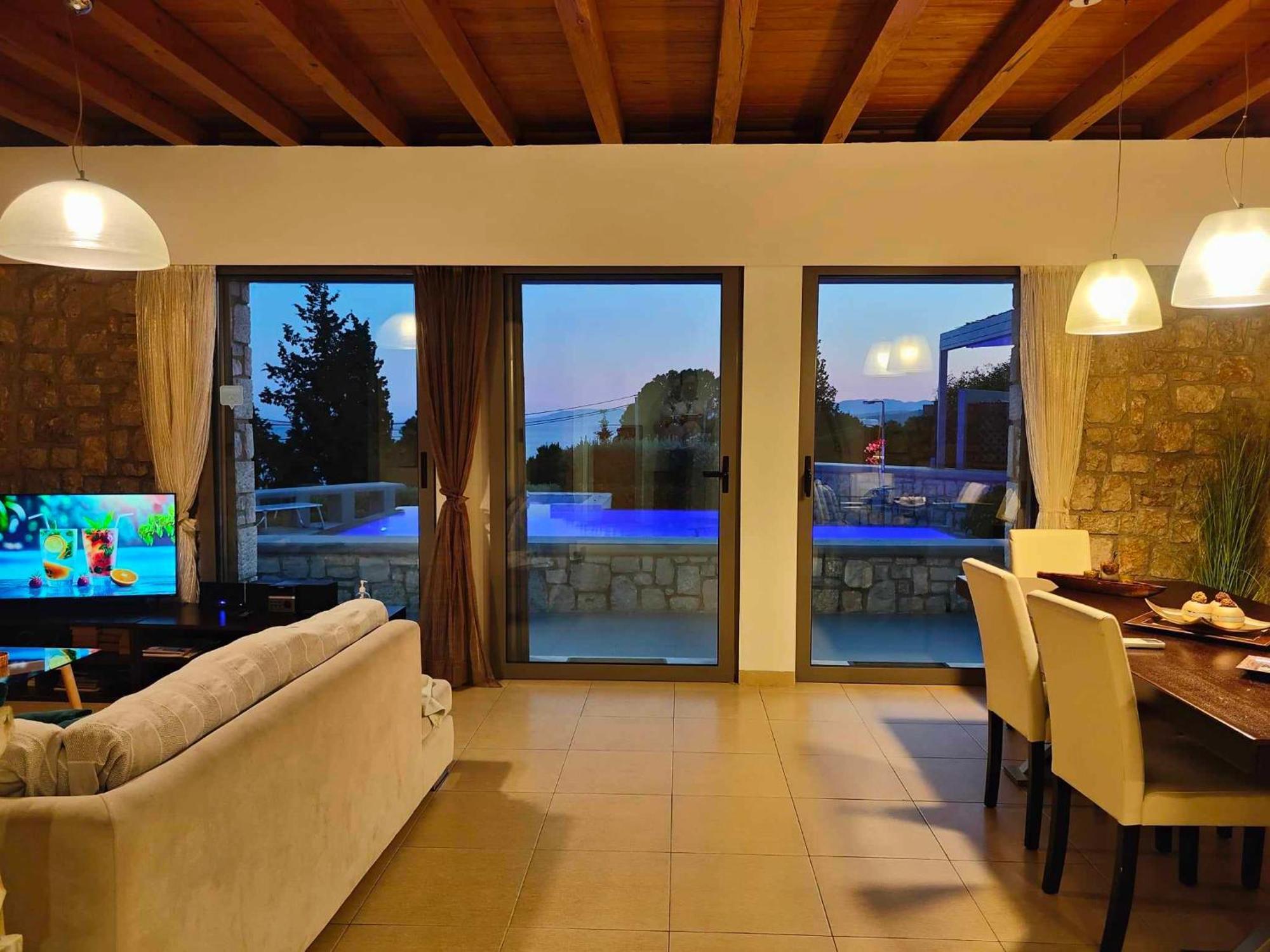 Villa Costamare - Enjoy Lazy Days On The Private Pool-Jacuzzi Πεύκος Εξωτερικό φωτογραφία