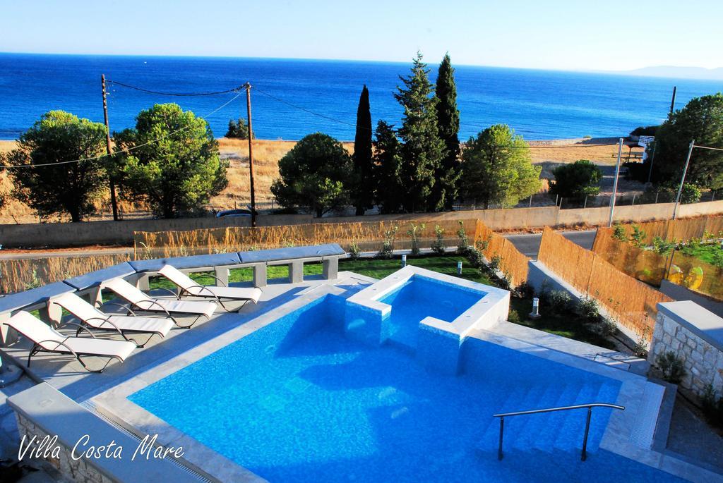 Villa Costamare - Enjoy Lazy Days On The Private Pool-Jacuzzi Πεύκος Δωμάτιο φωτογραφία